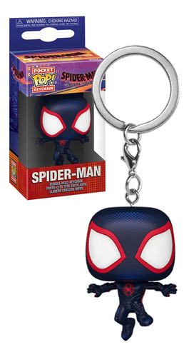 Llavero Funko Pop Keychain Spiderman Across The Spider Verse