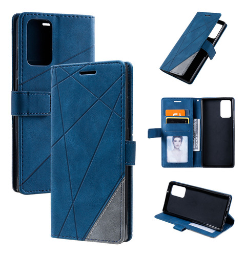 Funda Para Teléfono Oppo Find X2 Lite/k7/realme X7 Pro Ultra Wallet De Piel Sintética Con Ranura Para Tarjetas, Soporte
