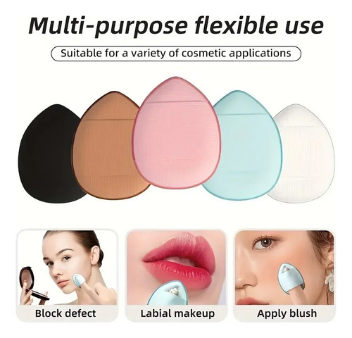 Mini Esponja For Aplicar Corrector Facial Portátil