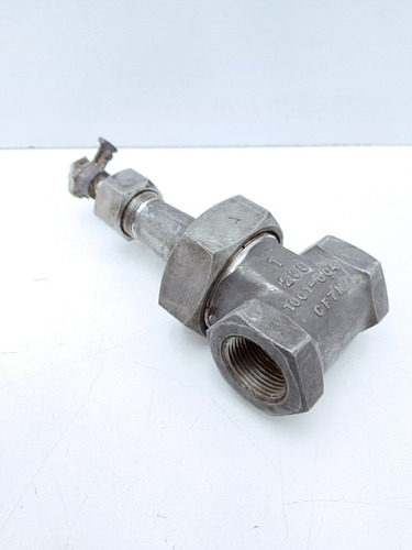 Llave Arresto Llave Paso Agua 1 Pulgad Acero Ladish Usa 0000 (Usado)