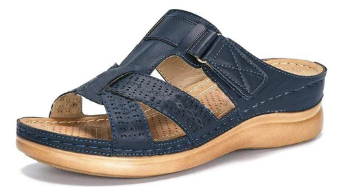 Sandalias Vintage Ortopédicas Con Punta Abierta Para Mujer