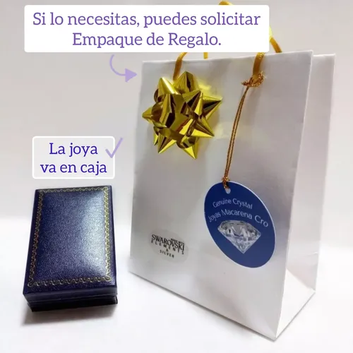 comprar Aros Corazón Cristal De Swarovski Elements Y Plata 925 Mamá