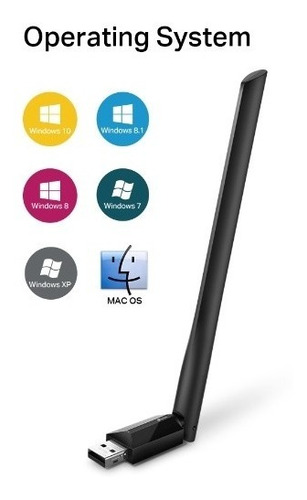 Imagen 5 de 8 de Receptor Wifi Tp-link Dual Banda Archer T2u Plus Internet