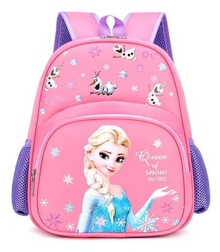 Elsa Niños De Escuela Frozen Cartoon Mochila