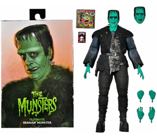 Neca  The Munsters Ultímate Herman Munster Original