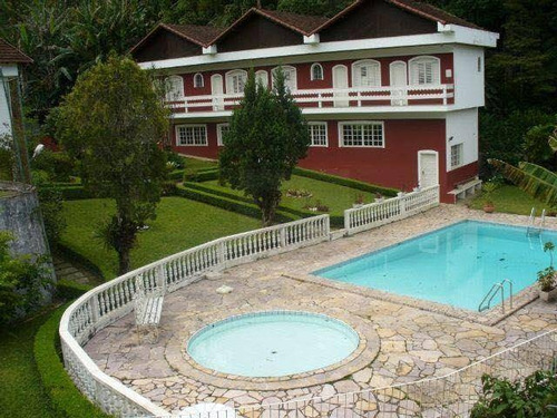 Casa Com 7 Dormitórios, 263 M² - Venda Por R$ 1.290.000,00 Ou Aluguel Por R$ 10.000,00/mês - Granja Guarani - Teresópolis/rj - Ca0994