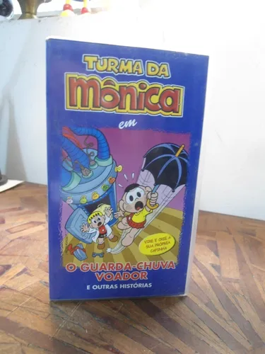 Fita Vhs - Turma Da Monica - O Guarda-chuva Voador -original