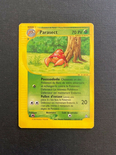 Pokemon Tcg Parasect - 27/147 - Rare