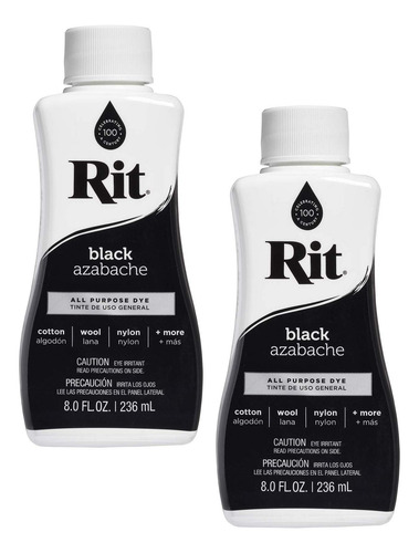 Tinte Líquido Multiusos Negro, 236 Ml, Paquete De 2