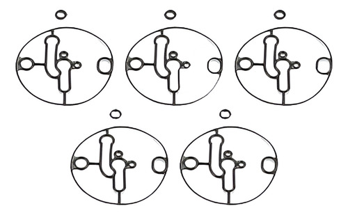 5 X 698781 Carburador Flotador Recipiente Juntas Para Briggs