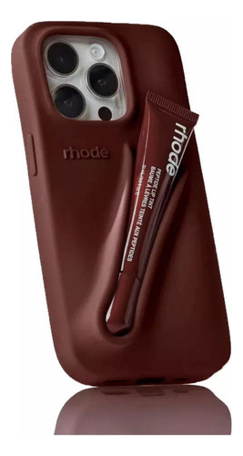2025 Para Para Rhode Funda For iPhone + Labial Rhode Nuevo