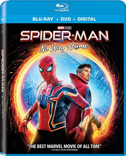 Blu-ray + Dvd Spiderman No Way Home / Sin Camino A Casa