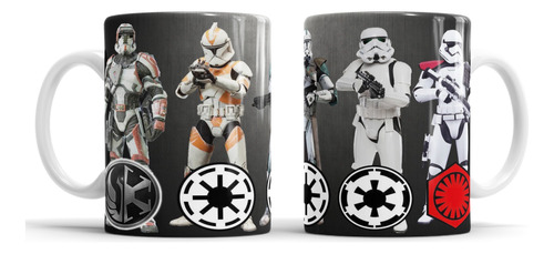 Kit Imprimible Plantillas Tazas Star Wars Sublimación M10