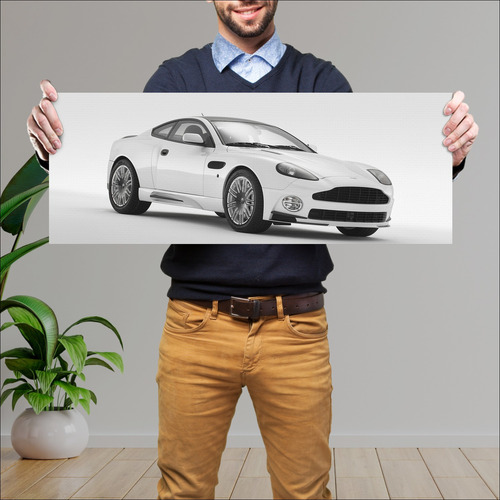 Cuadro 30x80cm Auto 2005 Aston Martin Vanquish S 259