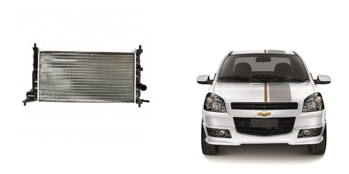 Radiador Agua Chevy 2006 2007 2008 2009 Sin Aire Estandar