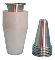 Comprar Adaptador Para Produção Cone 6 E 8cm Pizza Cone Gastrobel Cor Cinza