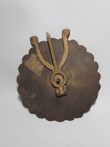 Imagen 2 de 6 de Antiguo Calendario Perpetuo Public Escrit Bronce Mag 58238