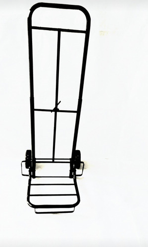 Carro Diablo De Carga Plegable Para 60kgs. Negro