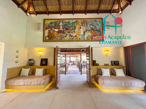 Cad Casa Los Cocoteros. Playa Privada A La Laguna De Tres Palos. 2 Albercas Privadas. Cocina Industrial