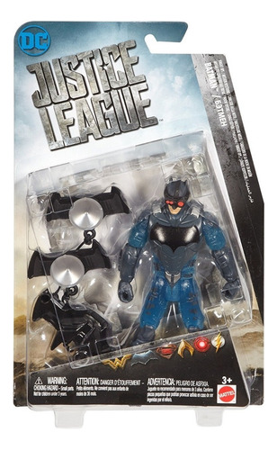 Figura Batman Knight Ops Justice League Dc Caballero Noche