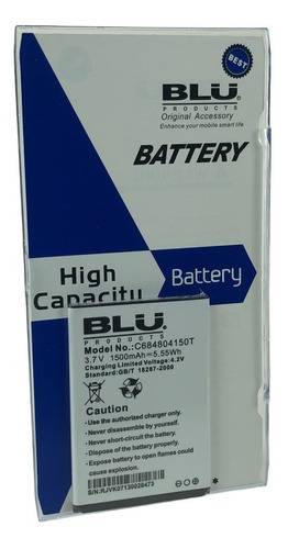 Batería Blu Dash 4.0 (d270) C684804150t (3.7v-1500mah) 5.55w