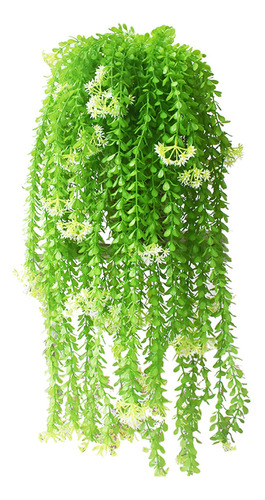 Hortensia Artificial Verde Para Colgar En La Pared Y Artific