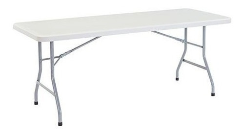 Mesa Plegable Para Servicio Pesado, Gris 30 X 72