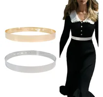 Comprar Cinturón Metálico Circular Olse De Mujer - Plateado
