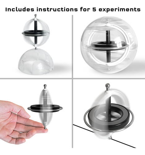Brinquedo Com Haste Perfeitamente Balanceada Gyroscope Thame