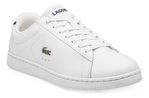 Lacoste Zapatillas De Hombre Carnaby Cuero Blanca