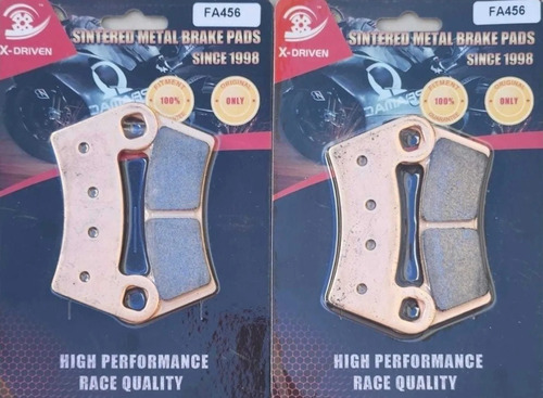 Balatas Traseras Polaris Ranger, Rzr 900 Del 11-18 (2 Set)