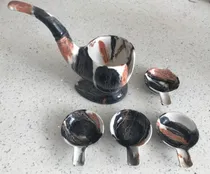 Comprar Ceniceros Italianos De Porcelana (set De 4 Unidades)