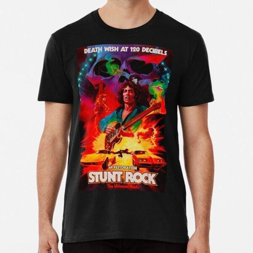 Remera Película De Rock De Acrobacias Algodon Premium