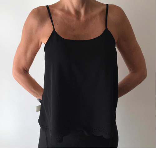 Blusa Importada Mujer Talle S Espalda Descubierta