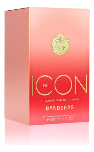 Perfume The Icon Splendid Edp Banderas Para Mujer 50ml 9c