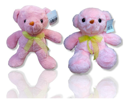 Peluche Mayoreo 12 Pz Ositos Rosas  Muy Suavecito 