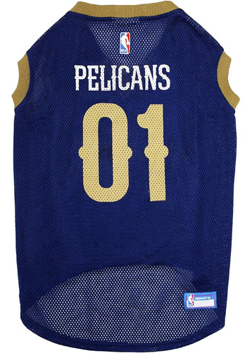 Mascotas Primera Camiseta Para Perros Nba New Orleans Pelica