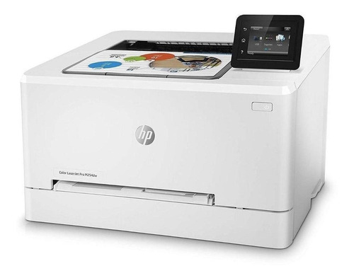 Impressora a cor HP LaserJet Pro M254DW com Wi-Fi 220V branca