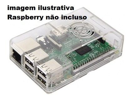 10x Case Para Raspberry Pi Modelo B+ Pi2 Automacao Sao Paulo