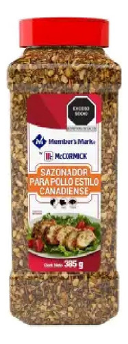 Sazonador Para Pollo Estilo Canadiense By Mccormick 385 Grs