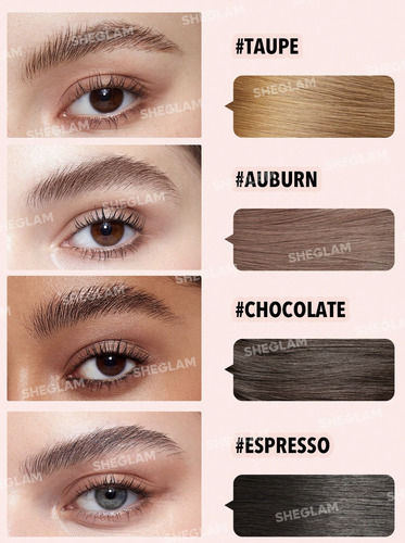 Gel Para Cejas Con Color Sheglam Hold 'em Up