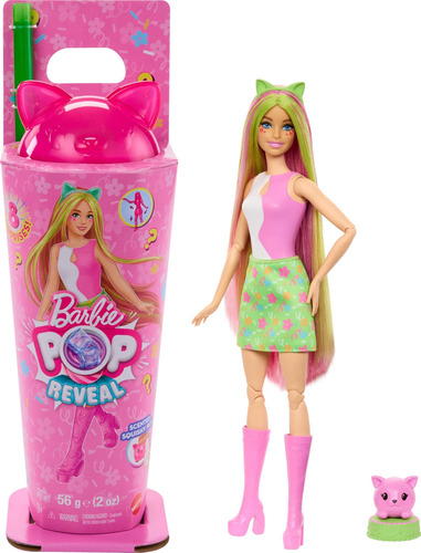 Muñeca Barbie Pop Reveal Shakes 7 Sorpresas 2025 1pz