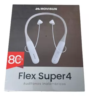 Audífonos Bluetooth Duración Hasta 80hrs Movisun Flex Super4