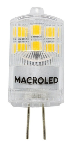 Lampara Led Bipin G4 12v 2w=20w Macroled Fría/cálida Cuotas