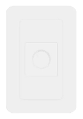 Interruptor de dimmer único Mercury White