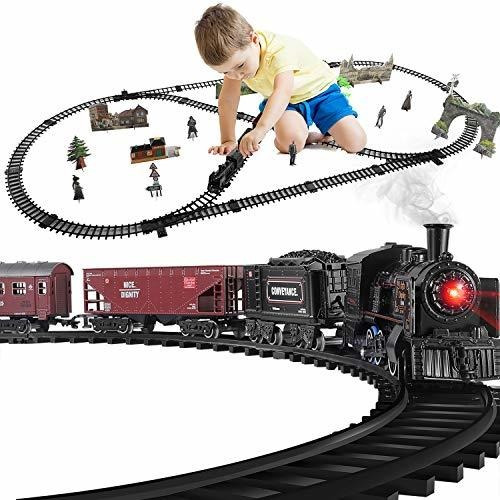 Tren Electrico Para Niños Y Niñas, Con Sonido De Tren Real