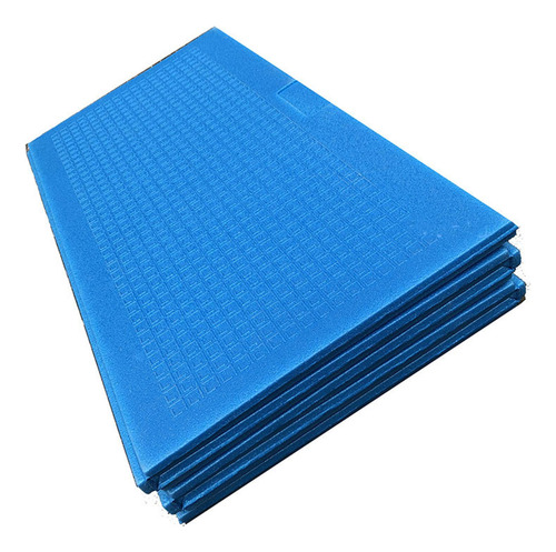 Cojín De Asiento Plegable Para Exteriores, Práctico Azul