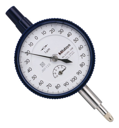 Reloj comparador 2109a-10 Mitutoyo Full de 1 mm (0,001 mm)