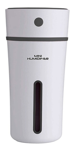 Humidificador Vaso Con Led Difusor Purificador De Aire Usb