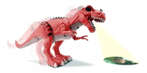 Amarelo T-Rex Cabeça Dinossauro Com Luz Som - Toyng 045143 - Noy Brinquedos